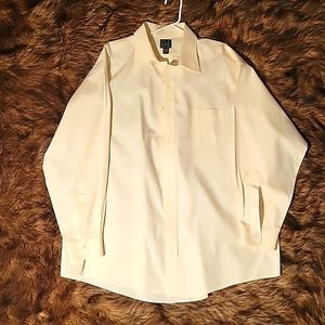 Yellow Jos A. Bank Dress shirt.
